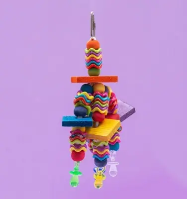 variety of bird toys in dubai P&C pets