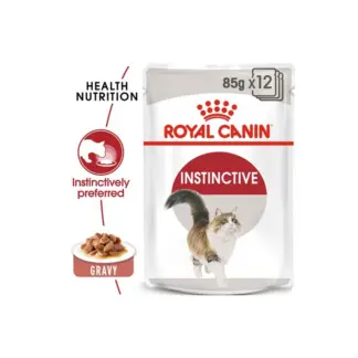 Royal Canin Instinctive adult in Gravy Pack of 12x85g