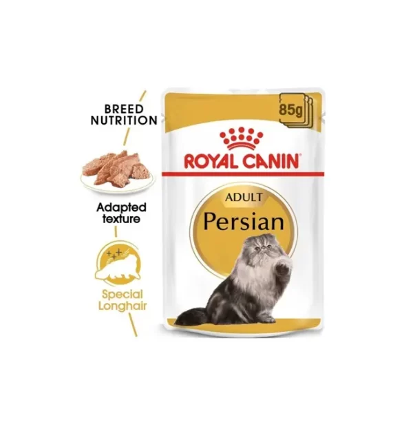 persian adult in gravy 85g wet cat food at paws n claws pets in mirdif uptown