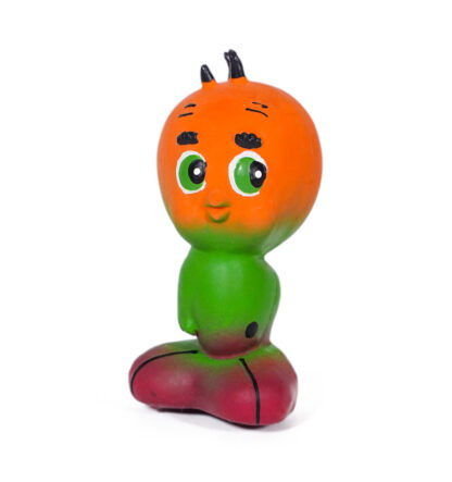Mini Alien Dog Toy can be used indoors or outdoors by small or medium sized breeds